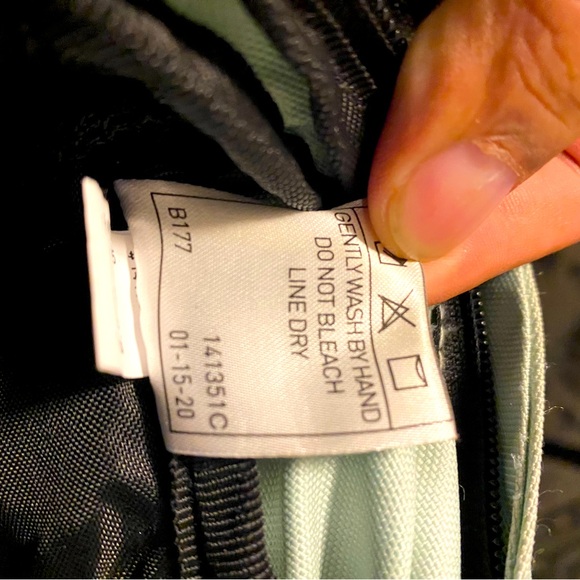 Adidas Classic - 3 Stripes 3 Light Blue Black Backpack School w/Ipad ,Laptop - Picture 13 of 13